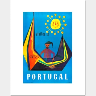 Vintage Travel Poster Portugal Visitez le portugal Posters and Art